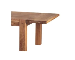 Online Allonge en chêne massif pour table carrée 120x120cm "Lodge Casita" Allonge