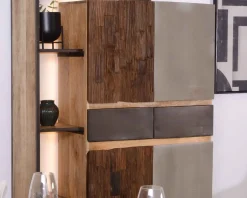Outlet Armoire contemporaine avec LED 