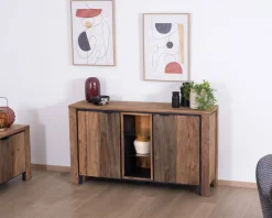 Online Bahut en palissandre et acacia