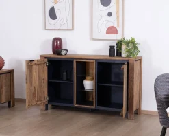 Online Bahut en palissandre et acacia