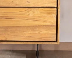 Best Bahut en teck naturel recyclé 