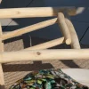 Hot Bain de soleil 1 place design exotique "Sumatra" structure branches Bain De Soleil