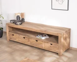 Online Banc TV 200 cm épuré en palissandre 