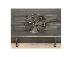 Clearance Bar métal et bois style récup multi rangements 