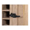 Outlet Billot de cuisine bois massif "Grand Chef" 115cm plateau pierre Billot Et Ilot De Cuisine