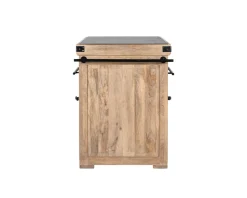 Outlet Billot de cuisine bois massif 