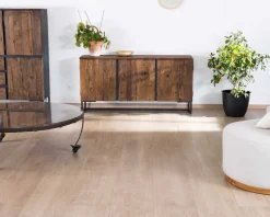 Online Buffet bas 3 portes acacia massif 150cm "Cachou chic" Buffet Et Bahut