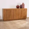 Online Buffet contemporain 4 portes "Laumie" teinte chêne Buffet Et Bahut