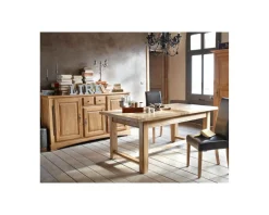 Best Buffet en chêne massif style traditionnel 3 portes 2 tiroirs "Antique" Buffet Et Bahut