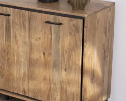 Outlet Buffet industriel 160 cm en acacia