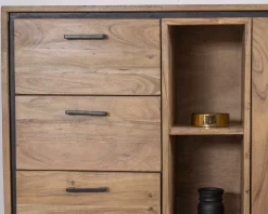 Outlet Buffet industriel 160 cm en acacia