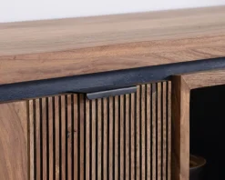 Outlet Buffet multi-rangements avec étagères en verre