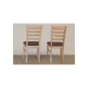 Online Chaise assise bycast chêne "Bella" Chaise