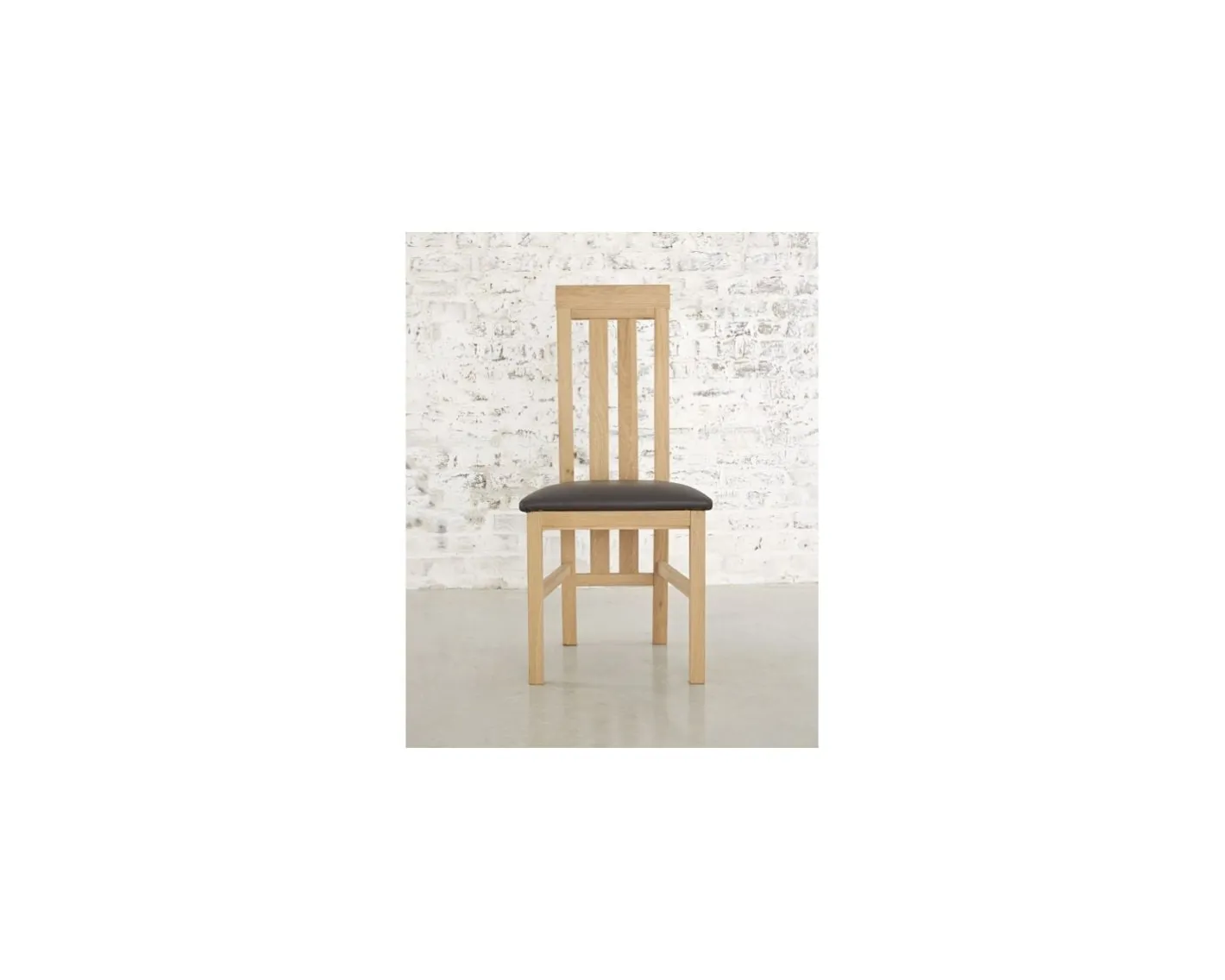 Discount Chaise assise P.U gris "Stockholm" Chaise