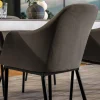 New Chaise d'extérieur moderne et enveloppante en tissu Sunbrella gris foncé "Sokha Beach" Chaise