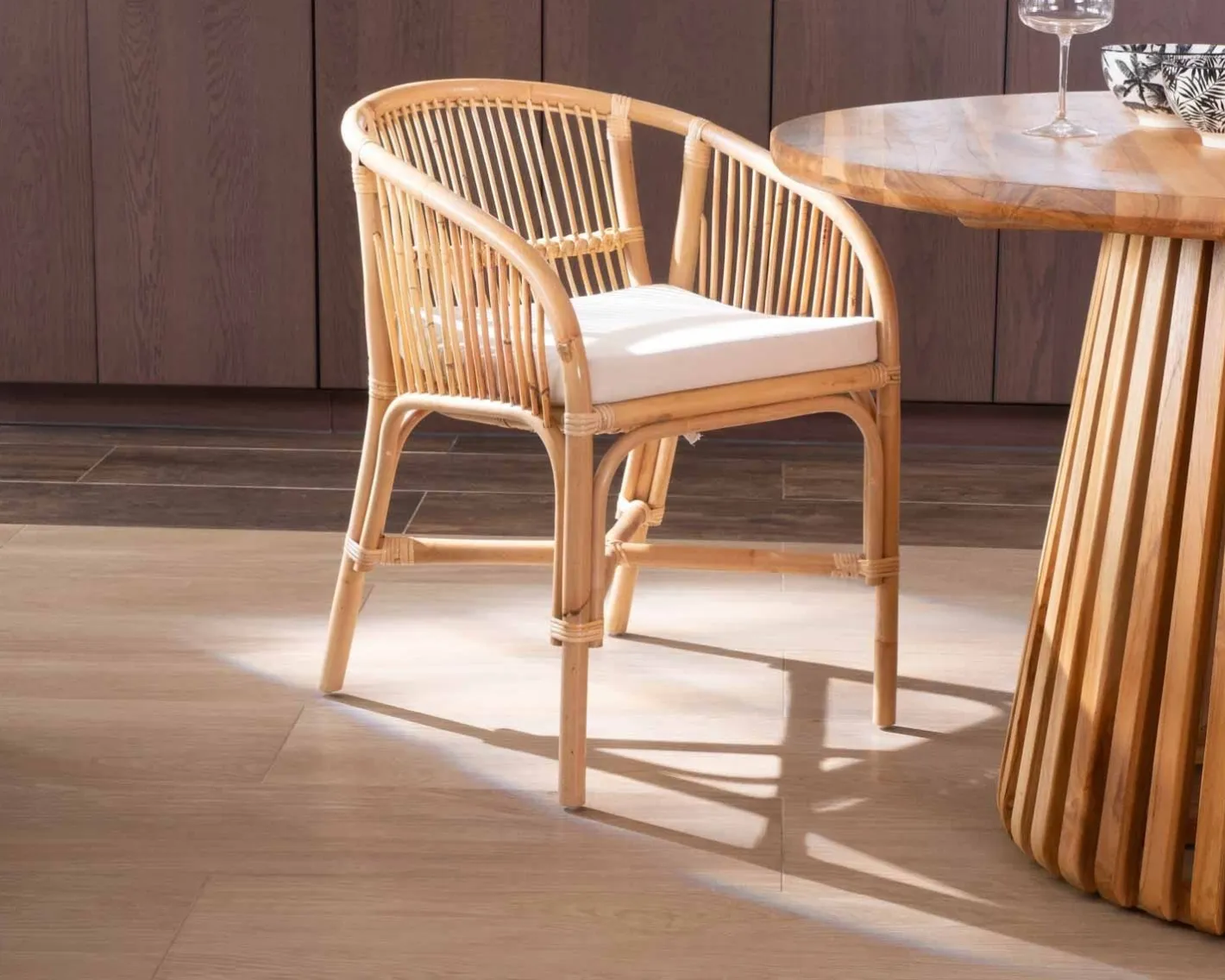 Online Chaise en rotin tressé "Cebu" Chaise