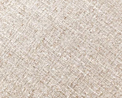 New Chauffeuse effet boule avec surpiqures en tissu bouclette beige tramé "Sweet Culture" esprit cocoon Fauteuil