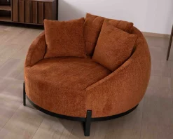 Clearance Chauffeuse XL 120 cm ultra confort avec coussins coordonnés