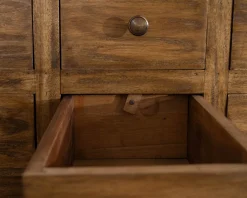 Commode apothicaire 30 tiroirs en bois de mahogany "Lacilo" Rangement|Commode
