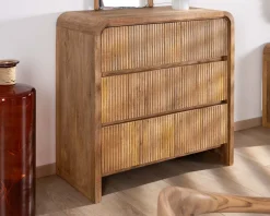 Online Commode design rétro avec façades cannelées 