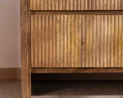 Online Commode design rétro avec façades cannelées 