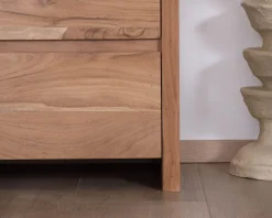 Best Commode 6 tiroirs en acacia style scandinave "Lignum" Commode