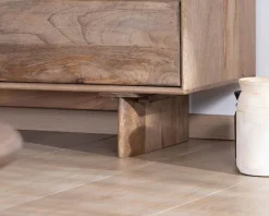 Clearance Commode 9 tiroirs en bois massif de manguier