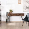 Outlet Console design et originale en bois et métal "Crescendo" Console|Console