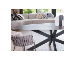 Clearance Coussin de canapé blanc cassé et noir 