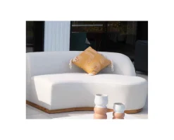 Online Coussin en tissu coton flammé 