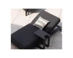 Discount Coussin imprimé en coton et lin 
