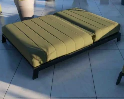 New Double bain de soleil haut de gamme vert et noir 