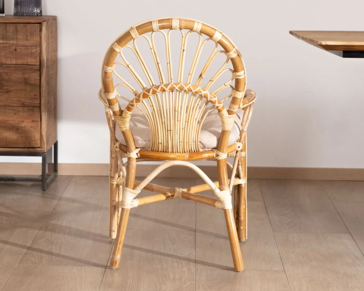 Online Elégant fauteuil de jardin en rotin avec assise rembourrée "Noho" Fauteuil|Fauteuil De Jardin