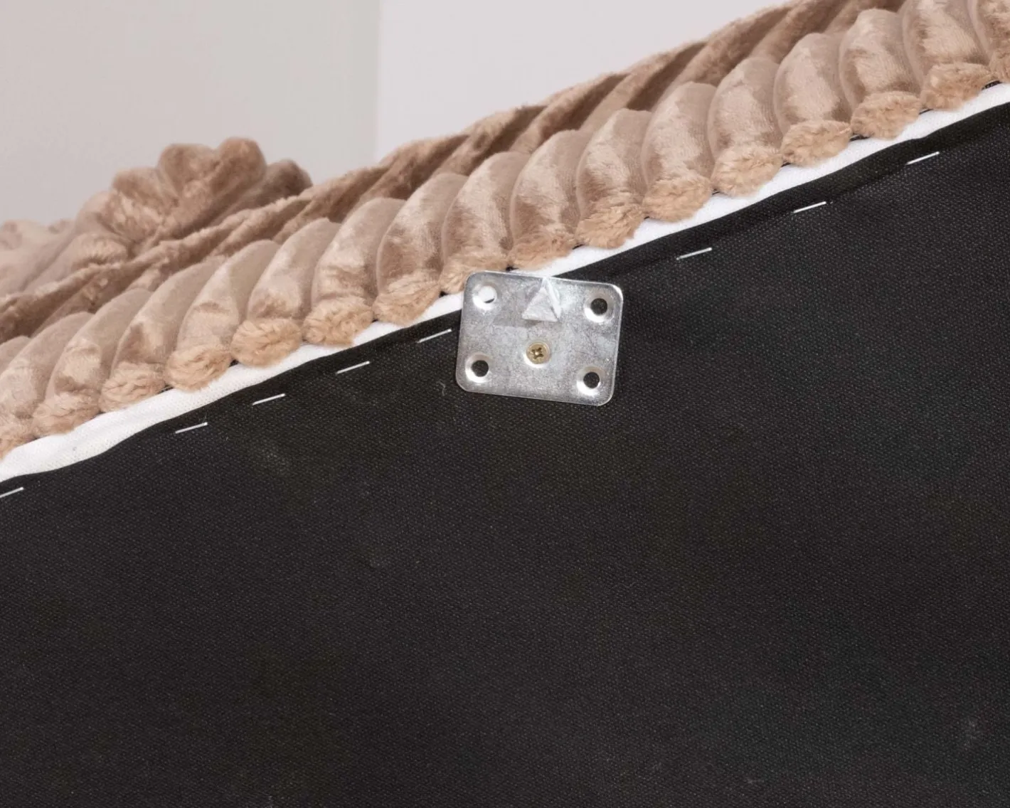 Online Elément d'angle pour canapé modulaire camel en velours larges côtes "Kédusa" Canapé D'Angle|Canapé Modulable
