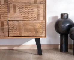 New Enfilade 4 portes en acacia 