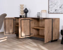 Discount Enfilade style épuré en manguier massif 