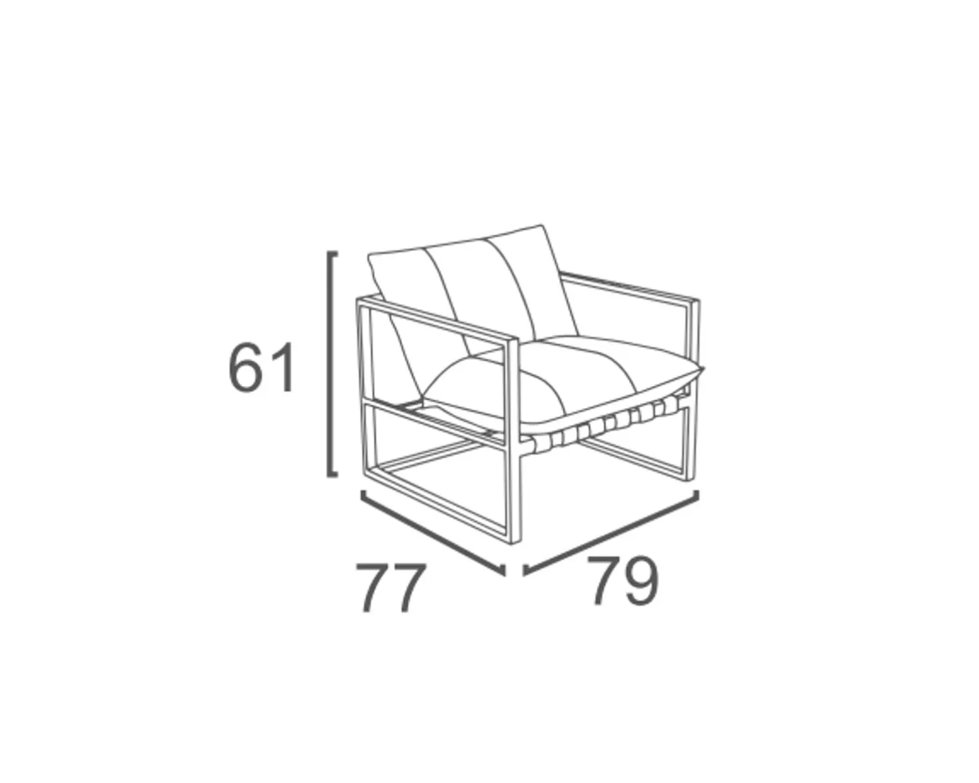 Clearance Fauteuil de jardin relax teck et tissu Sunbrella Taupe "Maluku Island" Fauteuil De Jardin