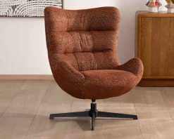 Hot Fauteuil enveloppant et pivotant esprit cocooning et rétro 