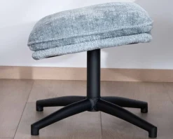 Outlet Fauteuil rotatif enveloppant avec repose-pieds 