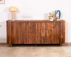 Clearance Grand bahut 180 cm en bois de palissandre 