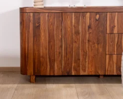 Clearance Grand bahut 180 cm en bois de palissandre 