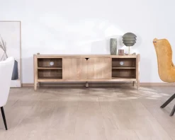 Online Grand banc TV en manguier esprit japandi 