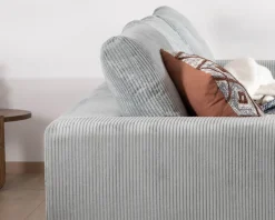 Discount Grand canapé moelleux avec pouf modulaire