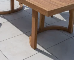 Online Grande table de repas extérieure 240 cm en teck