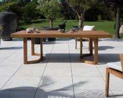 Online Grande table de repas extérieure 240 cm en teck