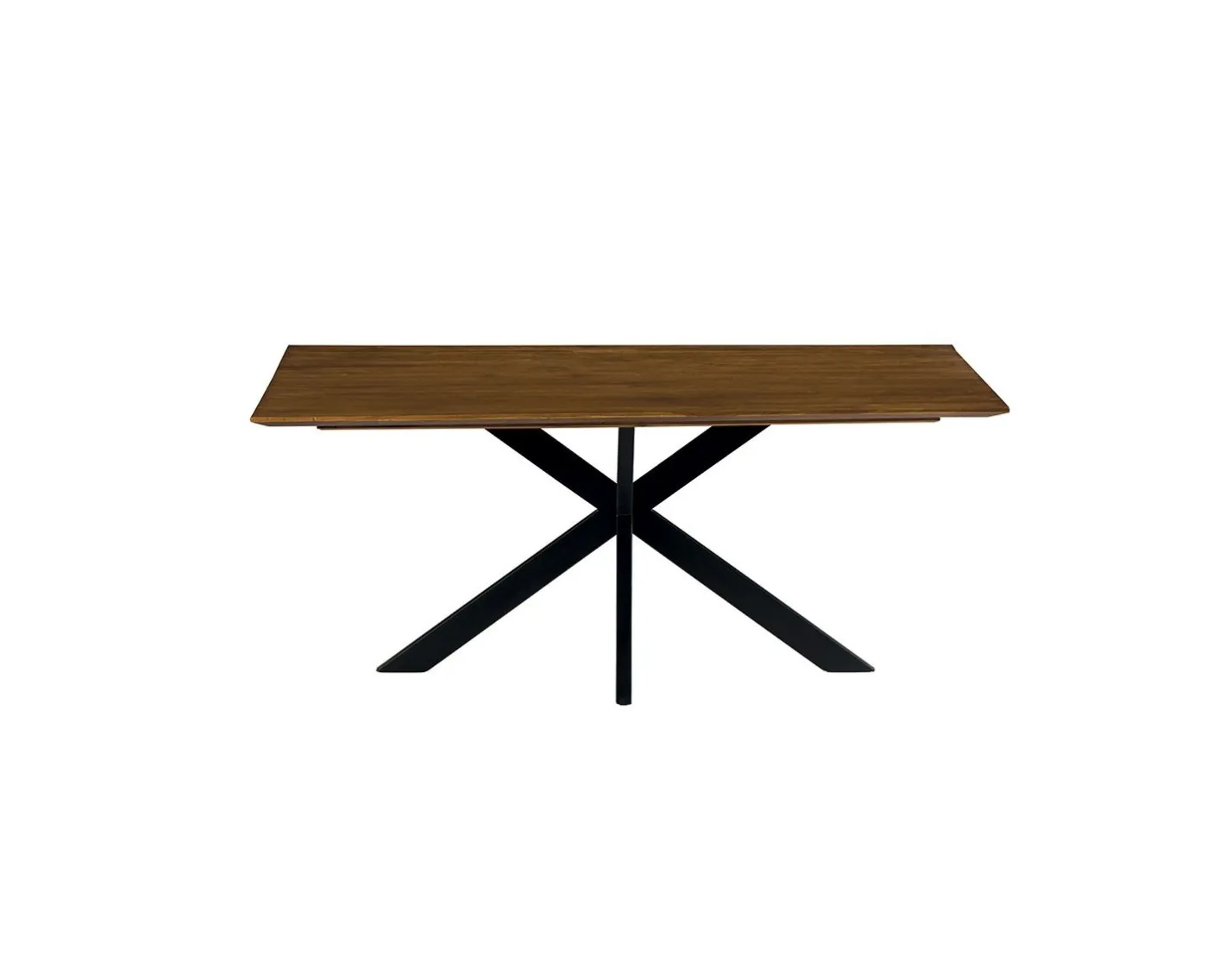 Clearance Grande table de salle à manger en bois recyclé et métal 220cm "Copley" Table À Manger Rectangulaire