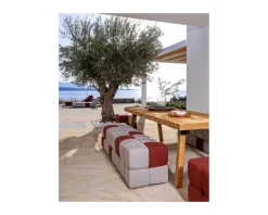 Sale Grande table outdoor en teck massif 240 cm