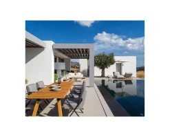 Sale Grande table outdoor en teck massif 240 cm
