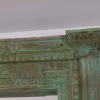 Grand miroir avec cadre indien en bois "Vieille Porte" pièce unique Miroir Et Psyché|Décoration