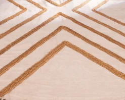 New Grand tapis de salon tissé main en coton et jute 200x300cm "Ethnic" Décoration